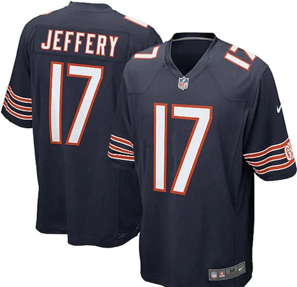 Youth Alshon Jeffery Navy Blue Player Limited Team Jersey