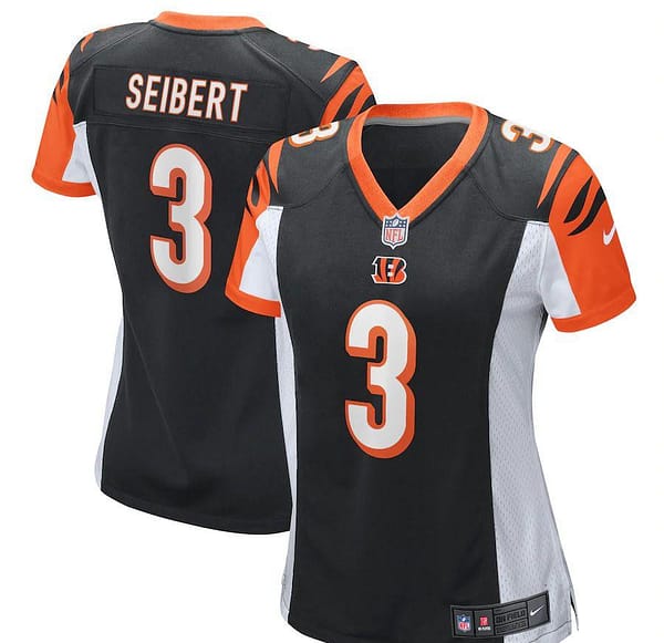 Women's Austin Seibert Black Player Limited Team Jersey