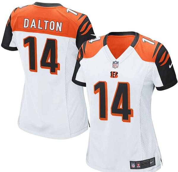 Women's Andy Dalton White Player Limited Team Jersey