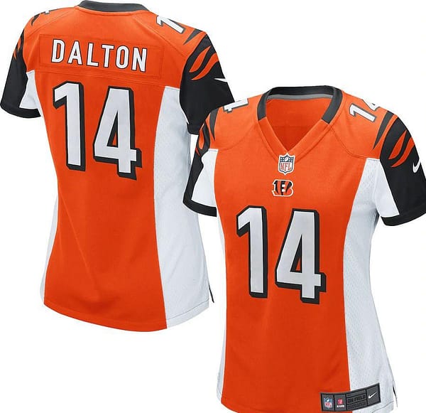 Women's Andy Dalton Orange Player Limited Team Jersey