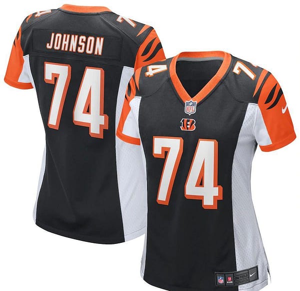 Women's Fred Johnson Black Player Limited Team Jersey
