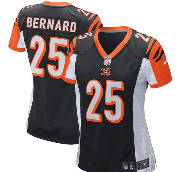 Women's Giovani Bernard Black Player Limited Team Jersey