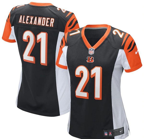 Women's Mackensie Alexander Black Player Limited Team Jersey