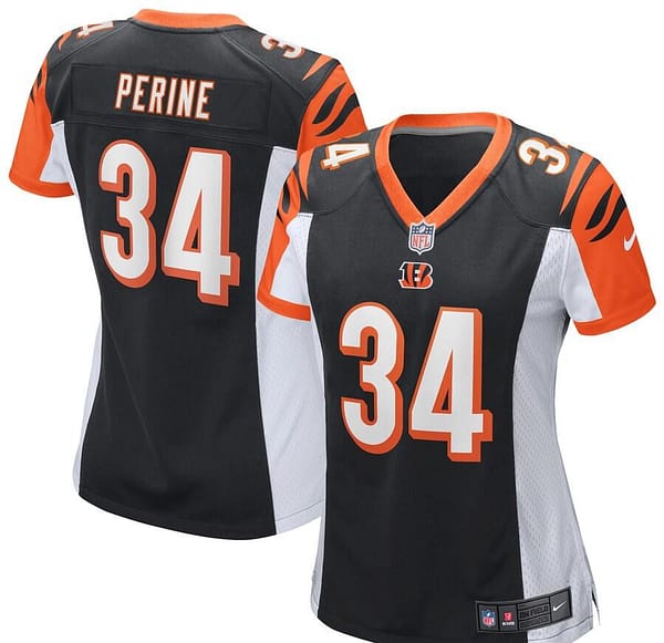 Women's Samaje Perine Black Player Limited Team Jersey