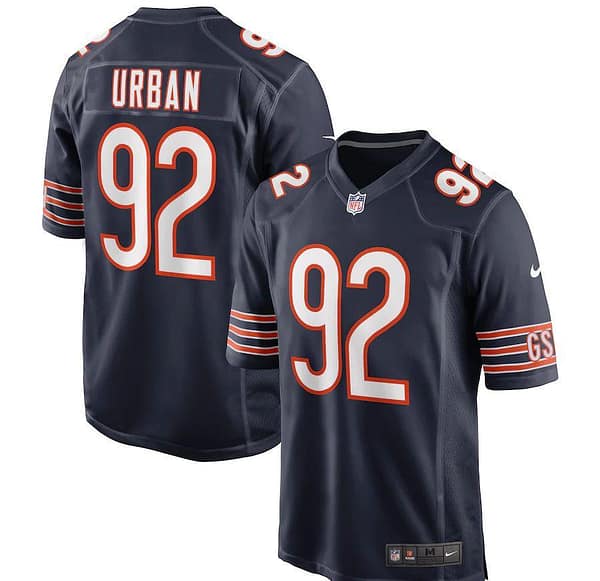Men's Brent Urban Navy Player Limited Team Jersey