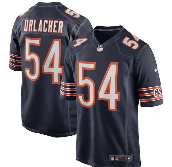 Men's Brian Urlacher Navy Retired Player Limited Team Jersey