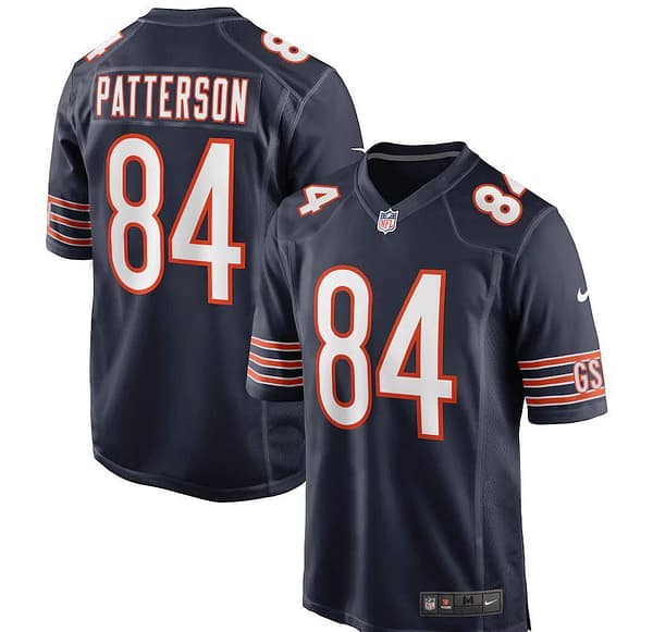 Men's Cordarrelle Patterson Navy Player Limited Team Jersey