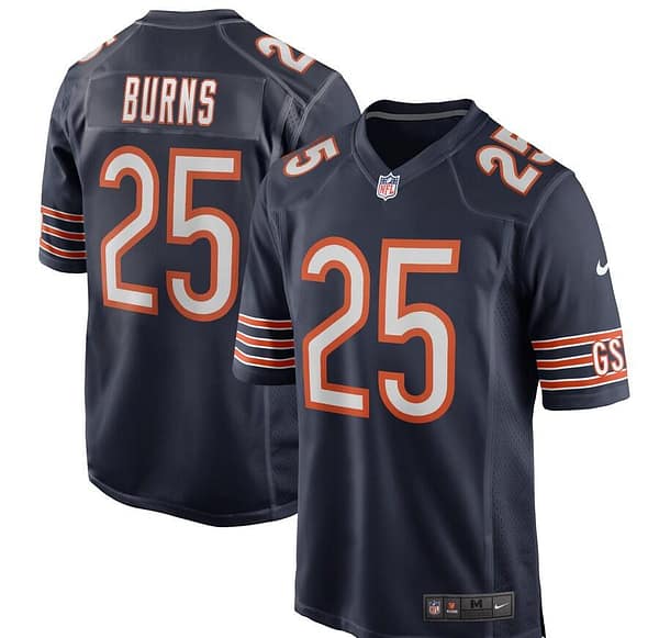 Men's Artie Burns Navy Player Limited Team Jersey