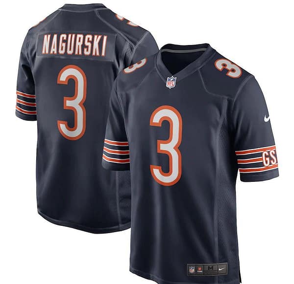 Men's Bronko Nagurski Navy Retired Player Limited Team Jersey