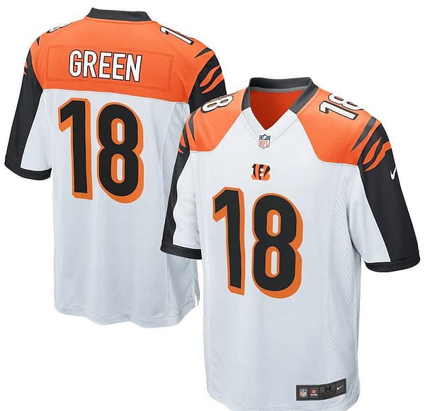Men's AJ Green White Player Limited Team Jersey