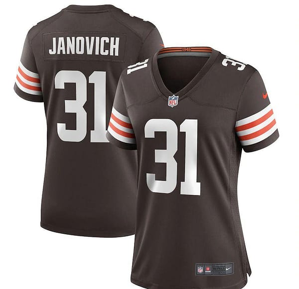 Women's Andy Janovich Brown Player Limited Team Jersey