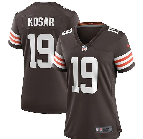 Women's Bernie Kosar Brown Retired Player Limited Team Jersey