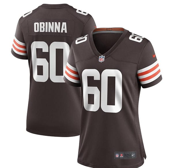 Women's George Obinna Brown Player Limited Team Jersey
