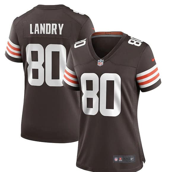 Women's Jarvis Landry Brown Player Limited Team Jersey