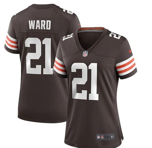 Women's Denzel Ward Brown Player Limited Team Jersey