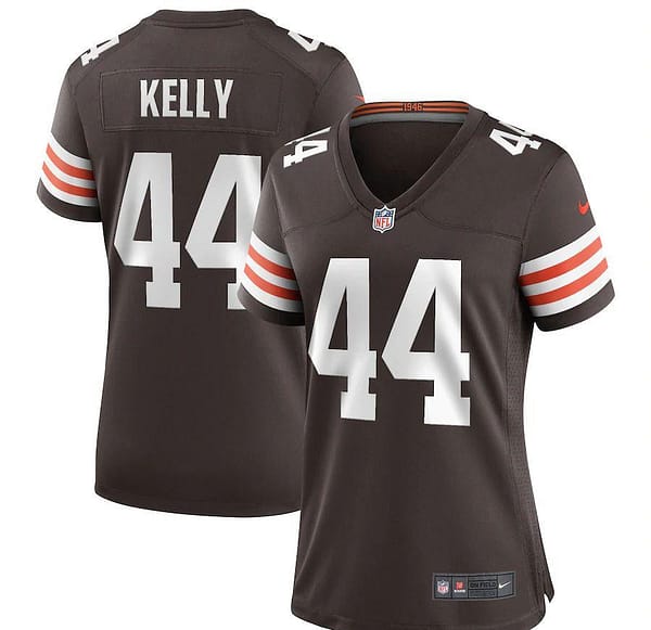 Women's Leroy Kelly Brown Retired Player Limited Team Jersey
