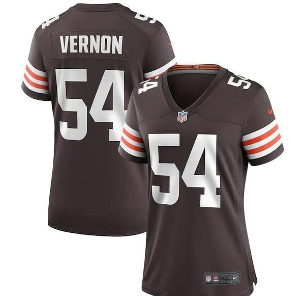 Women's Olivier Vernon Brown Player Limited Team Jersey