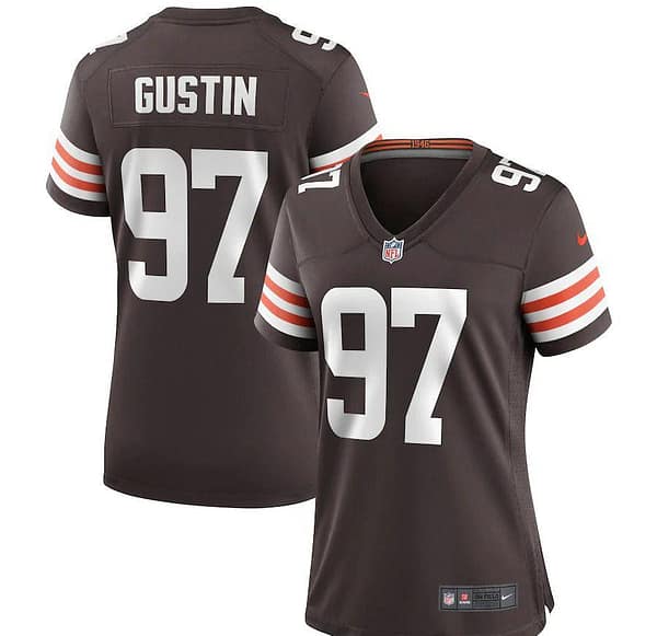 Women's Porter Gustin Brown Player Limited Team Jersey