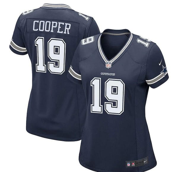 Women's Amari Cooper Navy Player Limited Team Jersey