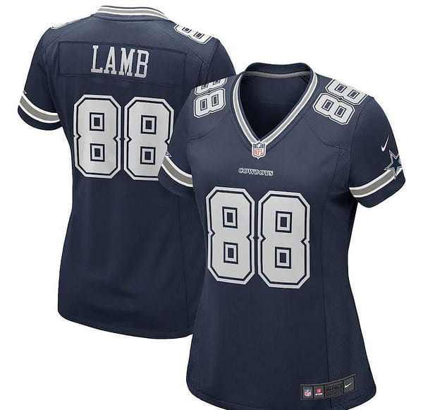 Women's CeeDee Lamb Navy Player Limited Team Jersey