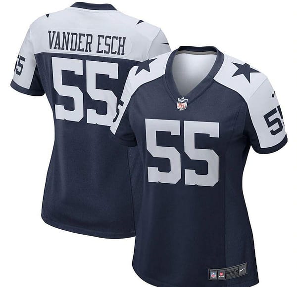 Women's Leighton Vander Esch Navy Alternate Player Limited Team Jersey