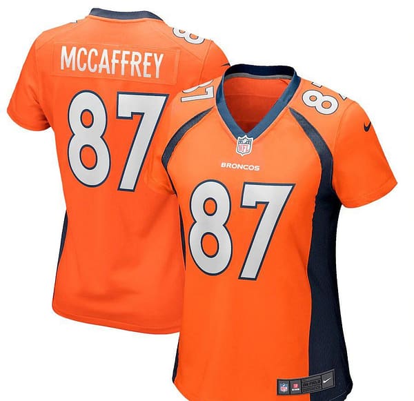 Women's Ed McCaffrey Orange Retired Player Limited Team Jersey