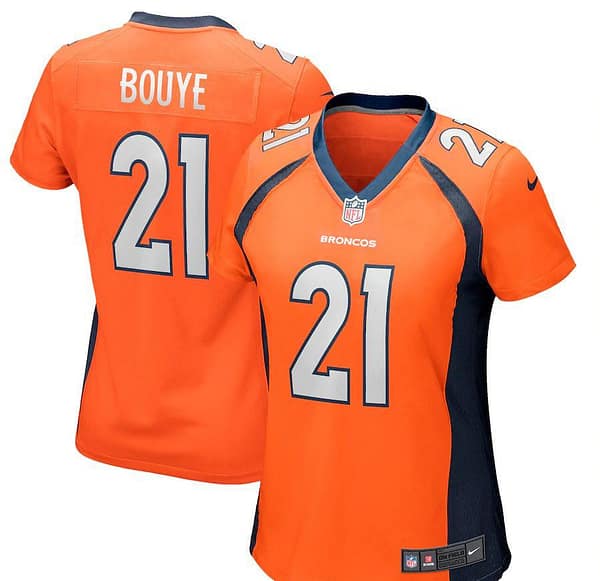 Women's A.J. Bouye Orange Player Limited Team Jersey