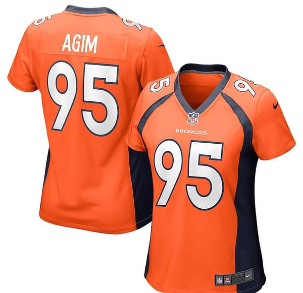 Women's McTelvin Agim Orange Player Limited Team Jersey