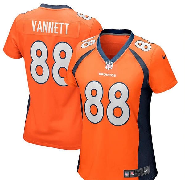 Women's Nick Vannett Orange Player Limited Team Jersey