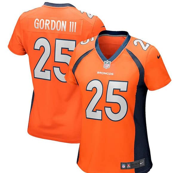 Women's Melvin Gordon III Orange Player Limited Team Jersey