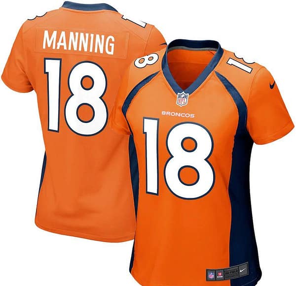Women's Peyton Manning Orange Player Limited Team Jersey