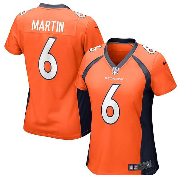 Women's Sam Martin Orange Player Limited Team Jersey