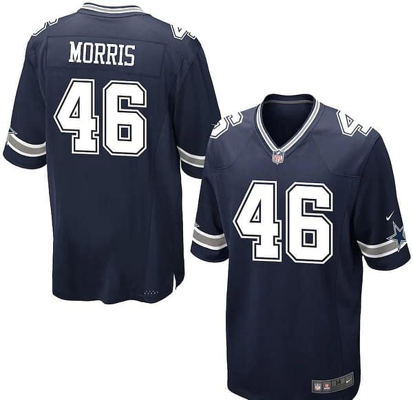Men's Alfred Morris Navy Player Limited Team Jersey