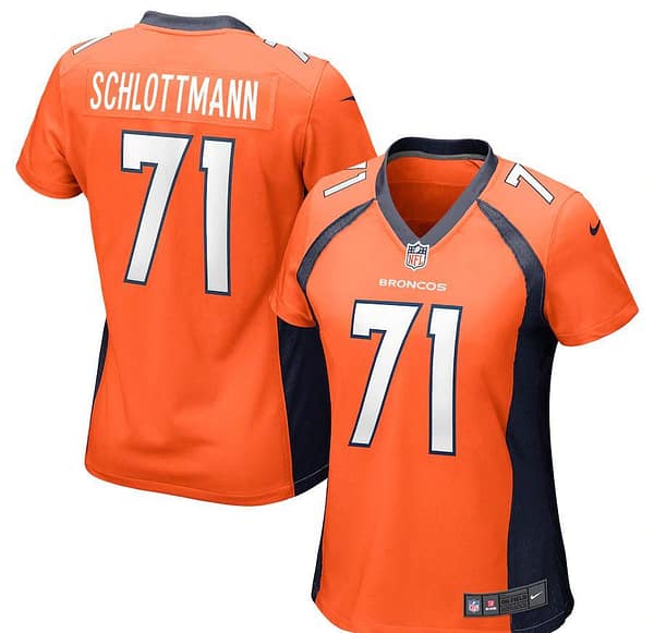 Women's Austin Schlottmann Orange Player Limited Team Jersey