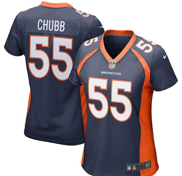 Women's Bradley Chubb Navy Player Limited Team Jersey