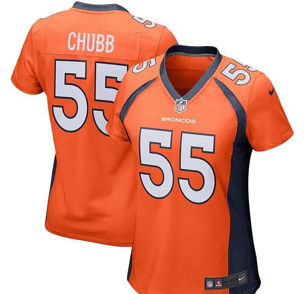 Women's Bradley Chubb Orange Player Limited Team Jersey