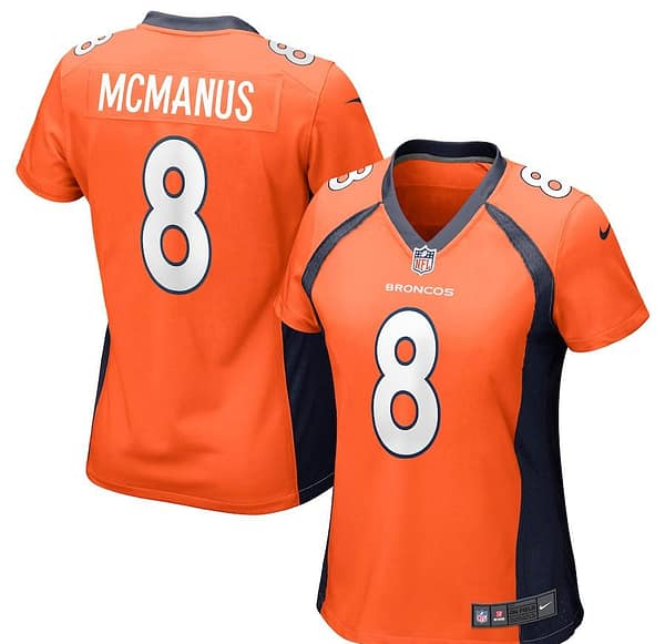 Women's Brandon McManus Orange Player Limited Team Jersey