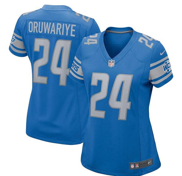 Women's Amani Oruwariye Blue Player Limited Team Jersey