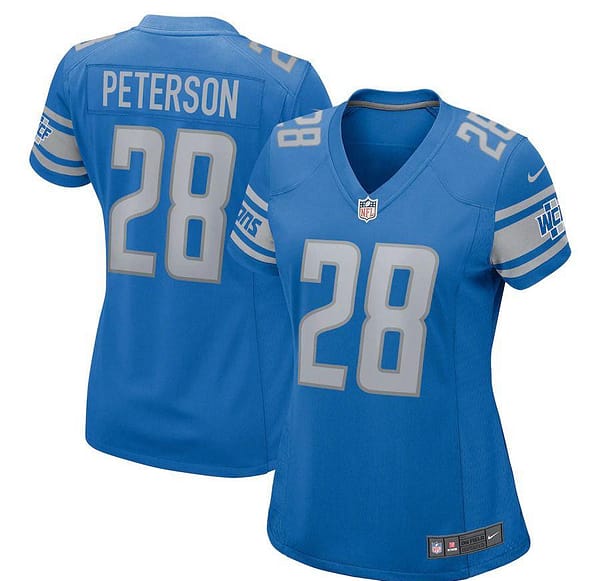 Women's Adrian Peterson Blue Player Limited Team Jersey