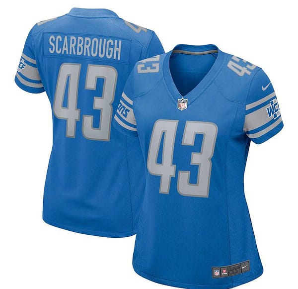 Women's Bo Scarbrough Blue Player Limited Team Jersey