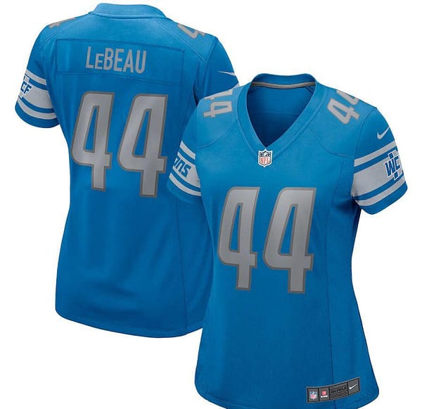 Women's Dick LeBeau Blue Retired Player Limited Team Jersey