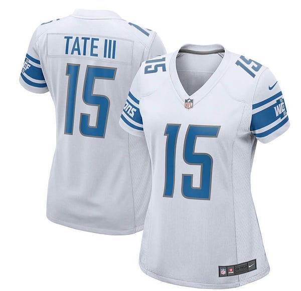 Women's Golden Tate White 2017 Player Limited Team Jersey