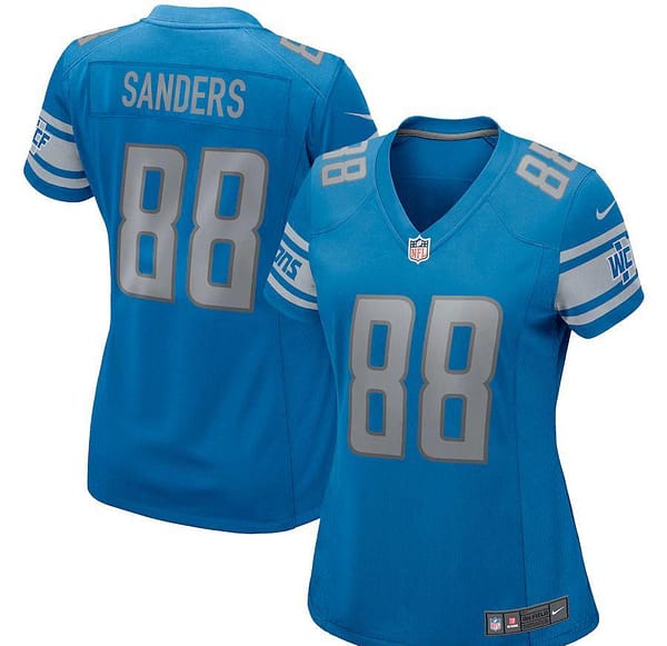 Women's Charlie Sanders Blue Retired Player Limited Team Jersey