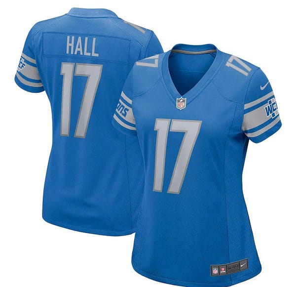 Women's Marvin Hall Blue Player Limited Team Jersey