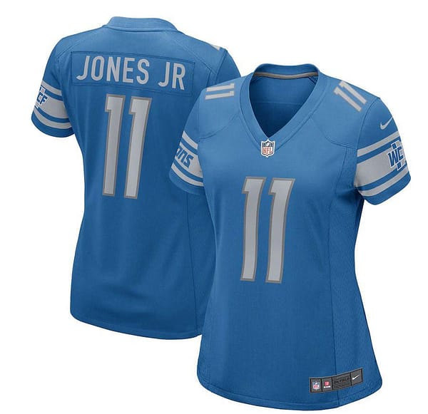 Women's Marvin Jones Jr Blue 2017 Player Limited Team Jersey