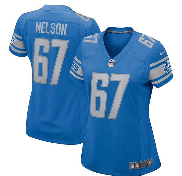 Women's Matt Nelson Blue Player Limited Team Jersey