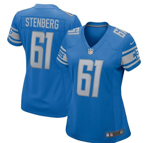 Women's Logan Stenberg Blue Player Limited Team Jersey