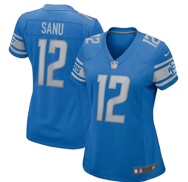Women's Mohamed Sanu Sr. Blue Player Limited Team Jersey