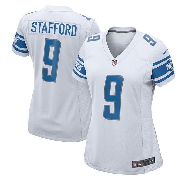 Women's Matthew Stafford White 2017 Player Limited Team Jersey