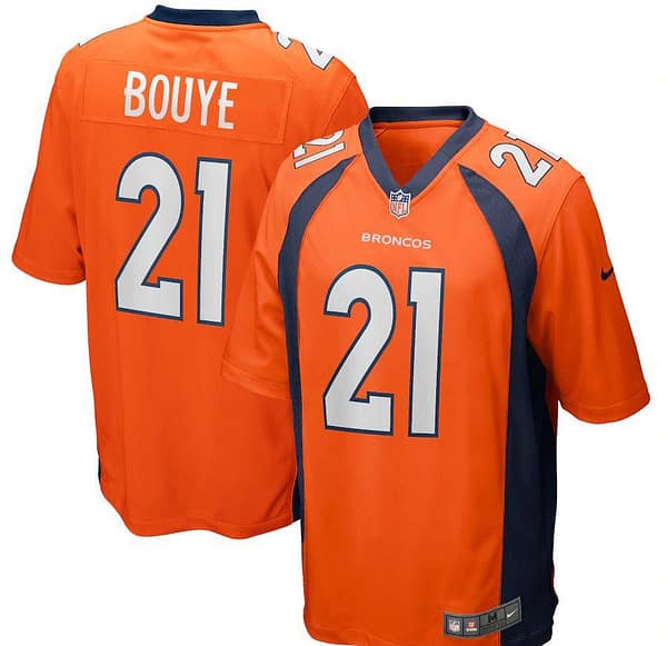 Men's A.J. Bouye Orange Player Limited Team Jersey
